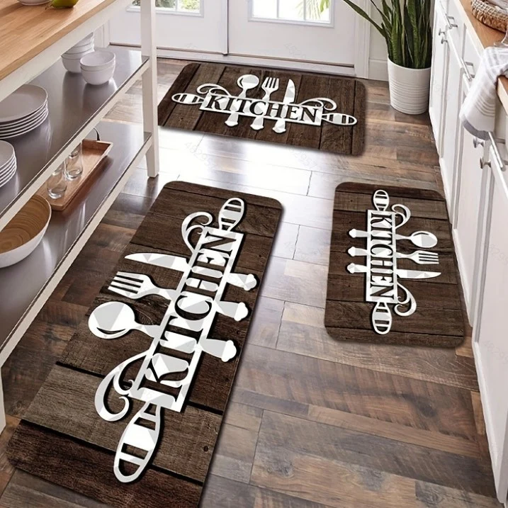 Decorative Harvest-Themed Welcome Mat