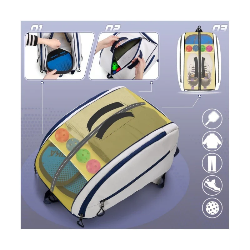 Multi-Compartment Gym Rucksack Karnz