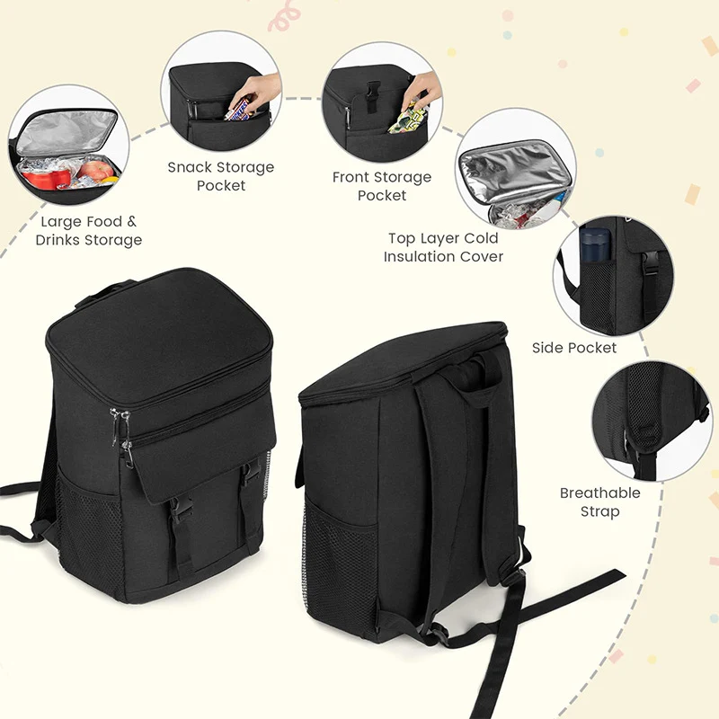 Isolierter Rucksack Kühler Karnz