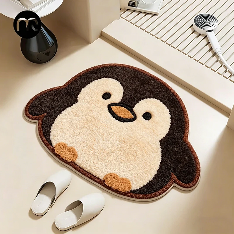 Cute Cartoon Fox Shaped Bath Mat
