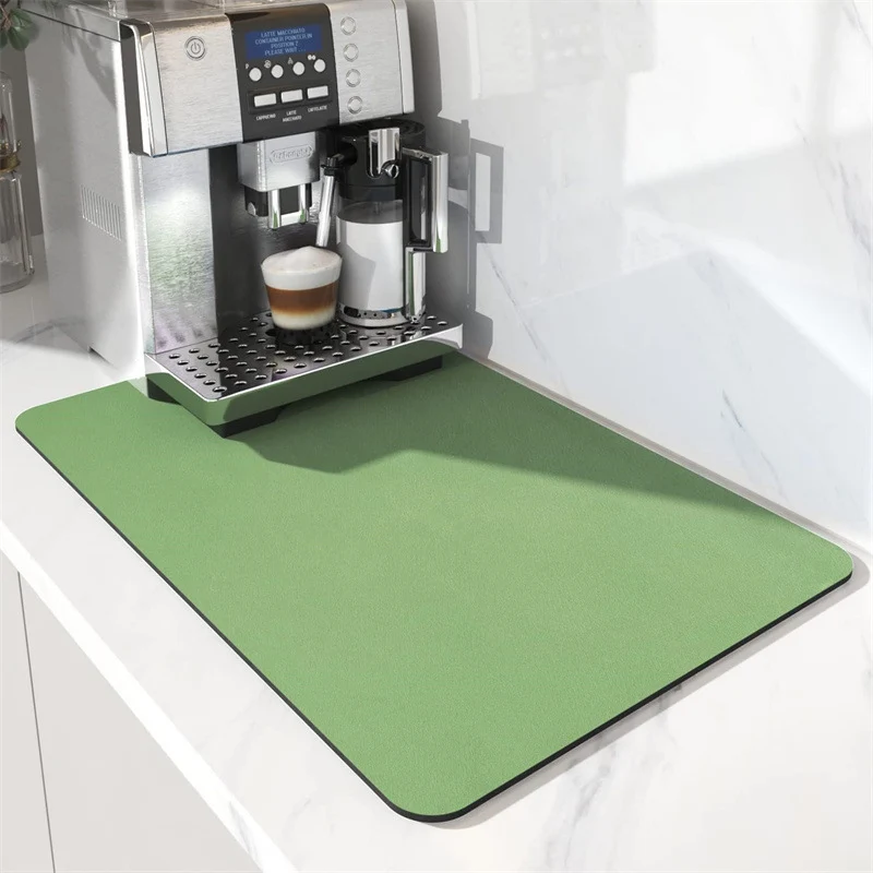 Coffee-Themed Kitchen Floor Mat