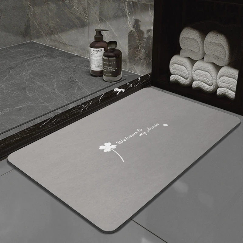 Artistic Abstract Bath Mat