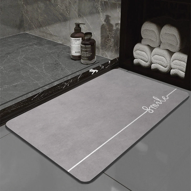 Artistic Abstract Bath Mat