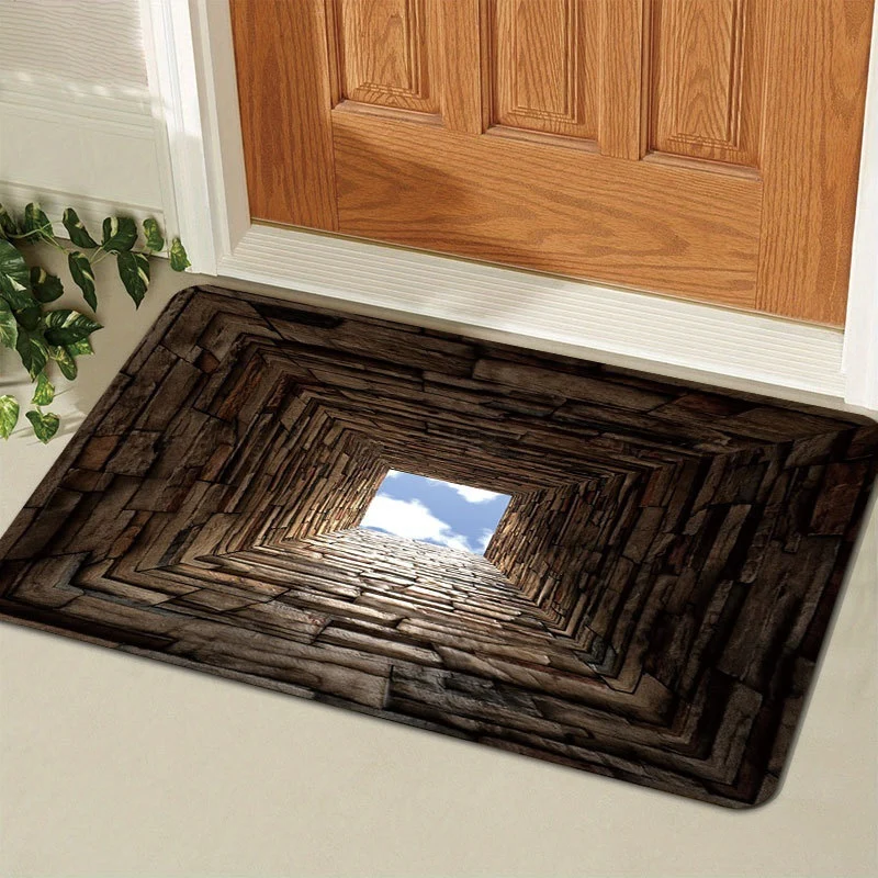 Artistic 3D Visual Welcome Mat