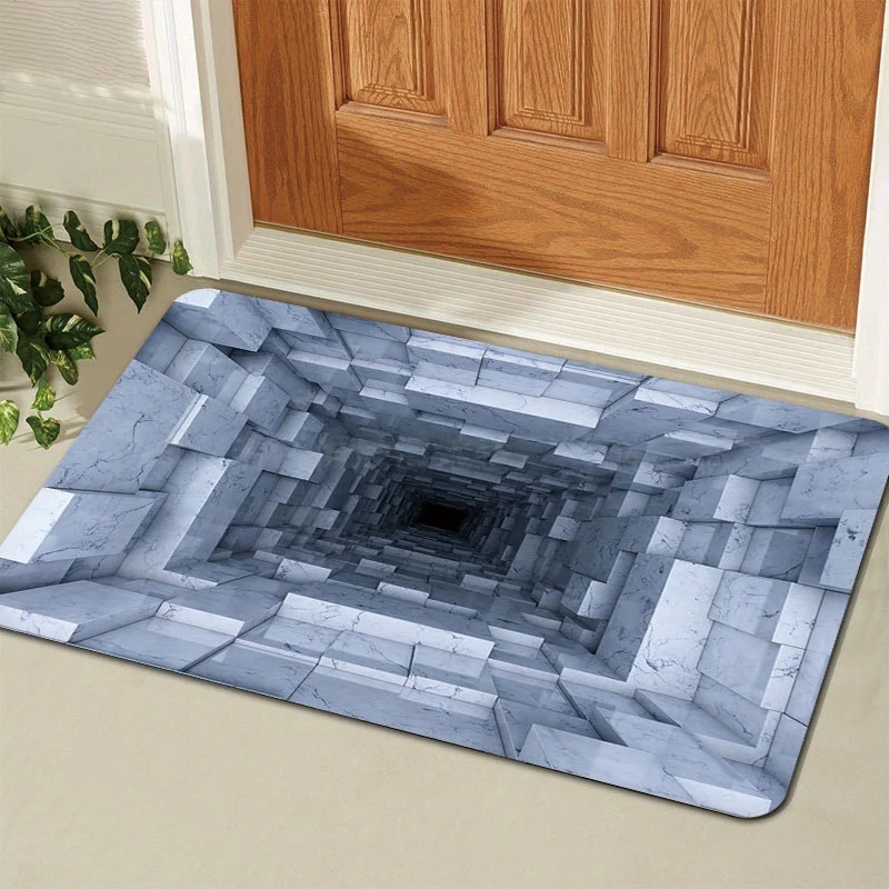 Artistic 3D Visual Welcome Mat