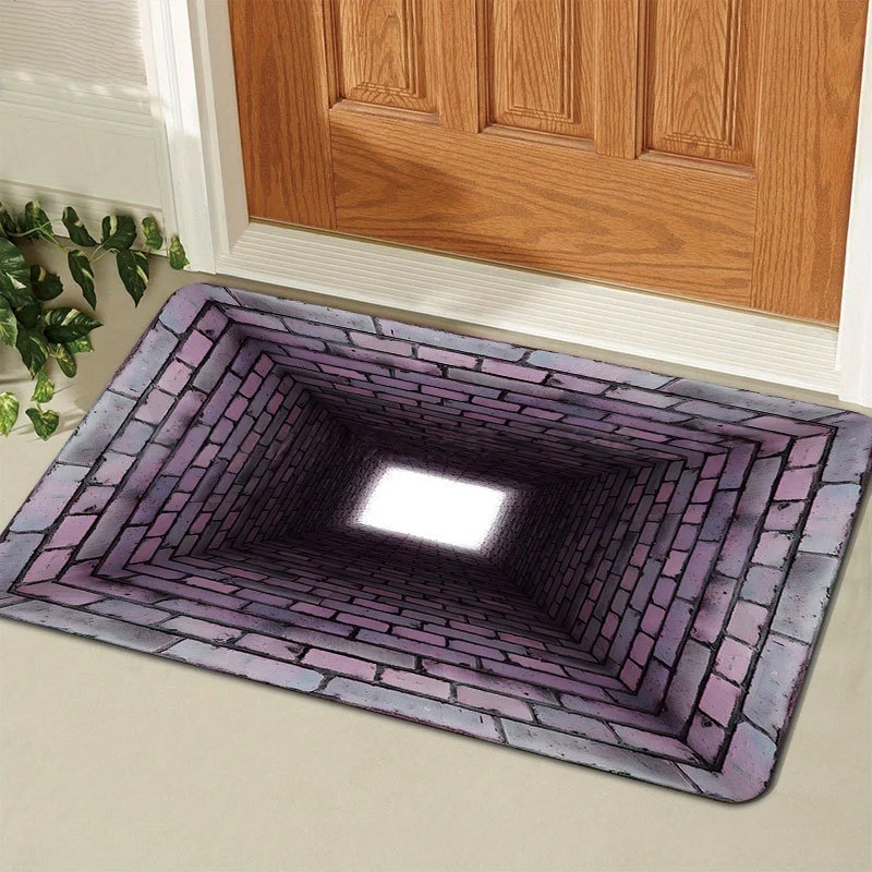 3D Optical Illusion Entrance Mat