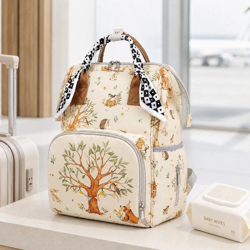 Tragbarer illustrierter Rucksack Karnz