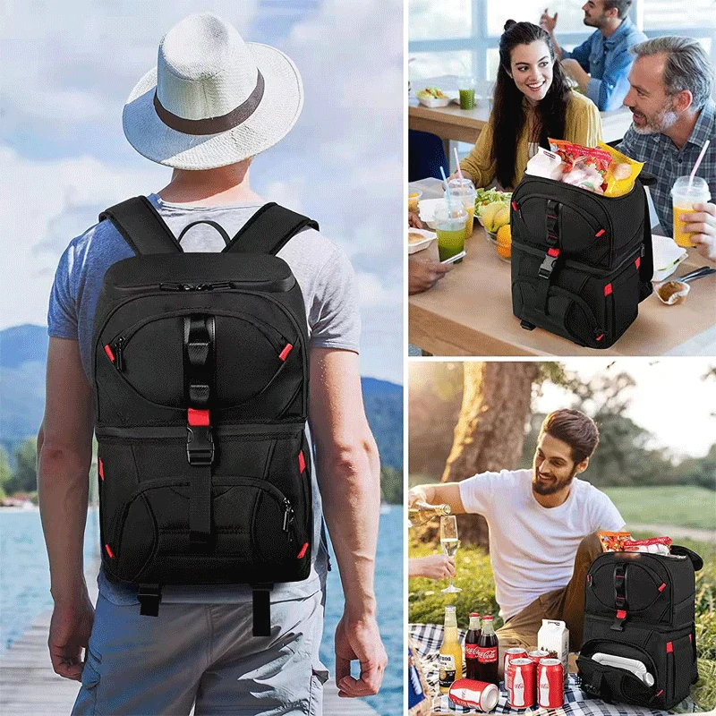 Insulated Food and Beverage Backpack Cooler Stornfield