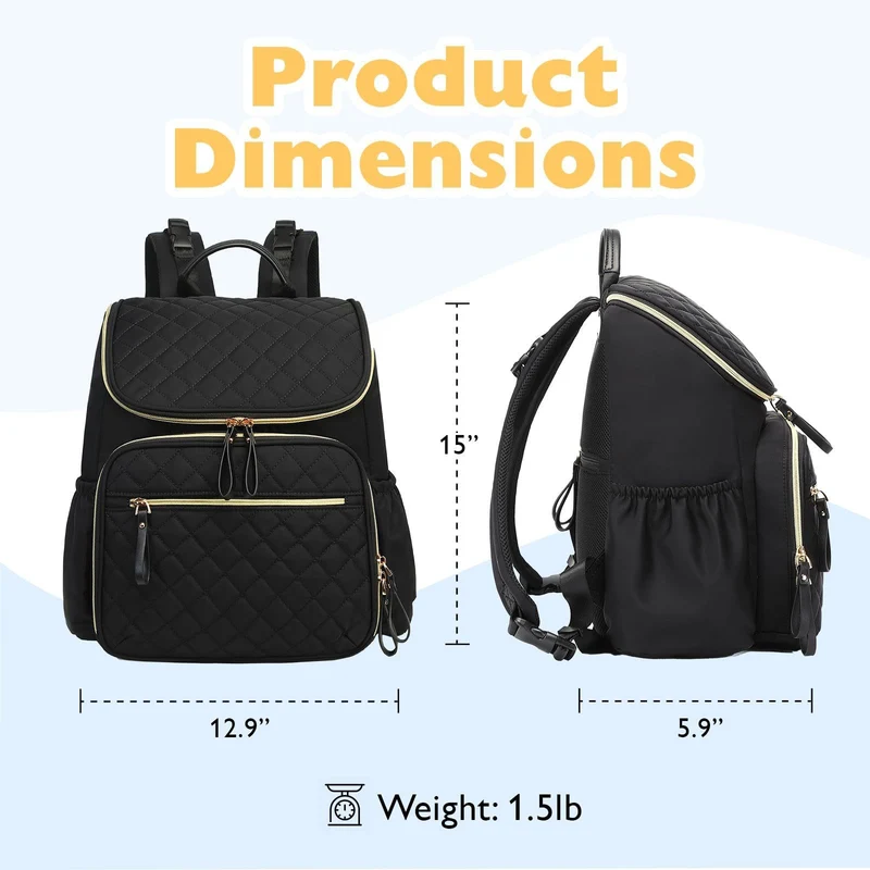 Multi-Functional Quilted Backpack Stornfield