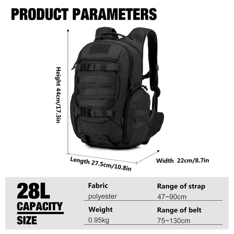 Tactical Outdoor Utility Backpack Stornfield