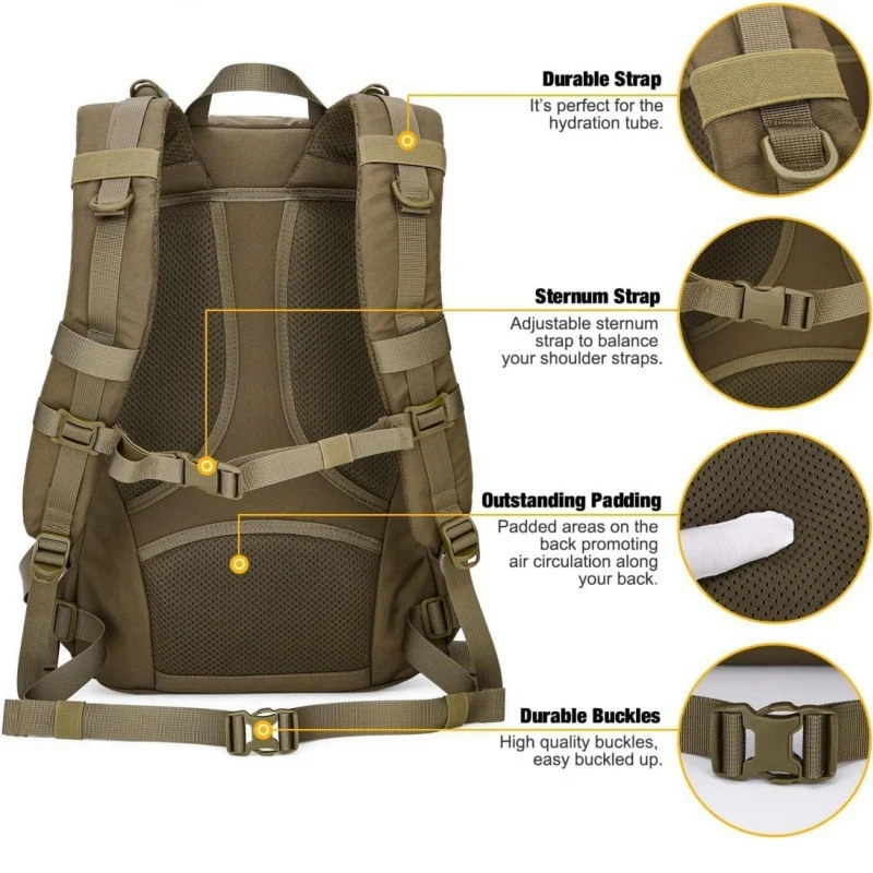 Tactical Multi-Pocket Backpack Stornfield