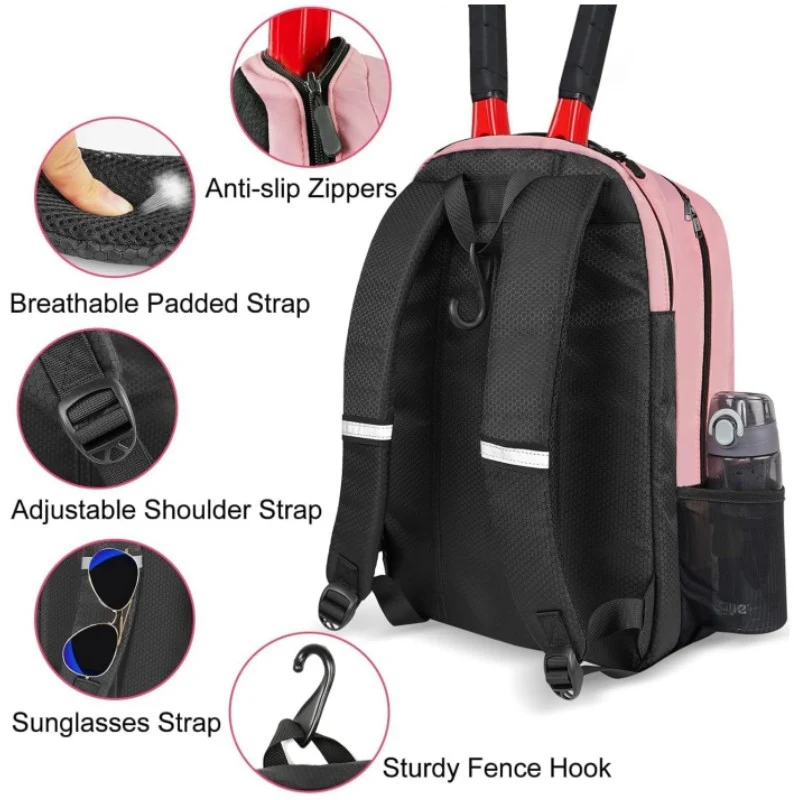 Sporty Tennis Racket Backpack Stornfield