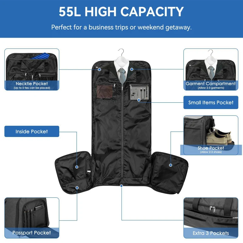 Spacious Travel Duffel Bag Stornfield