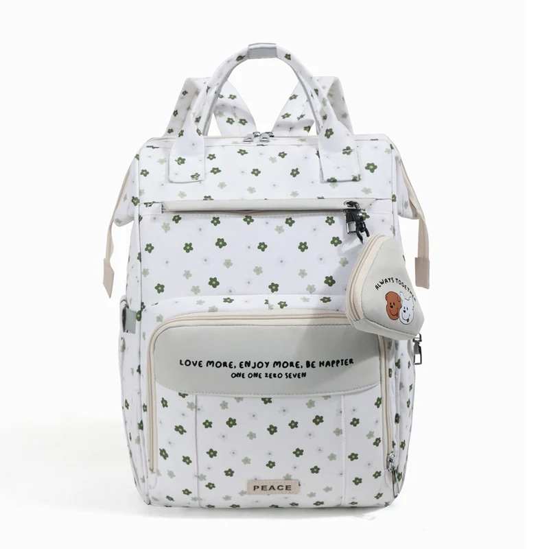 Stylish Floral Pattern School Backpack Stornfield