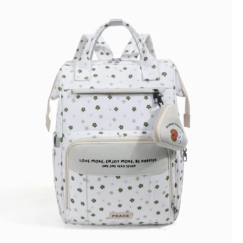 Stylish Floral Pattern School Backpack Stornfield