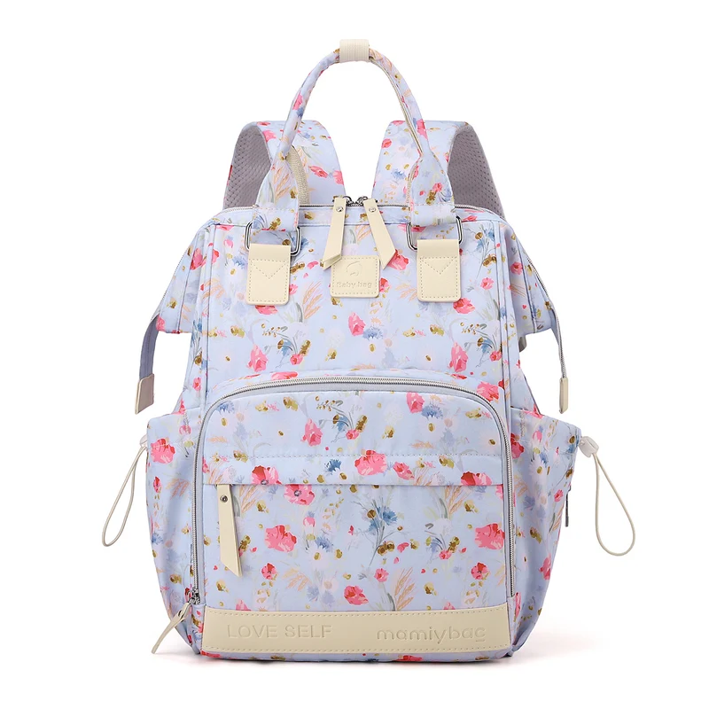 Playful Graphic Print Baby Diaper Backpack Stornfield