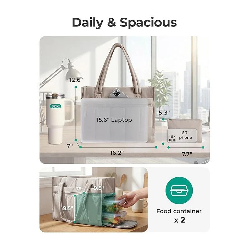 Insulated Eco-Friendly Lunch Tote Stornfield