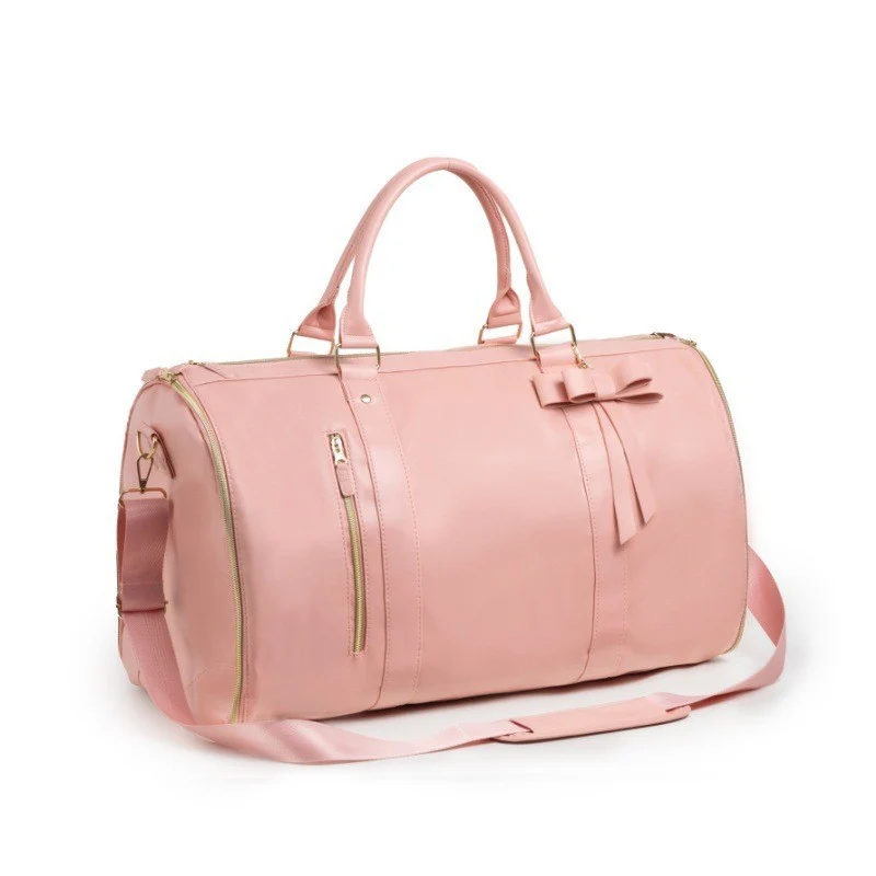 Chic Bow Detailed Travel Duffle Bag Stornfield