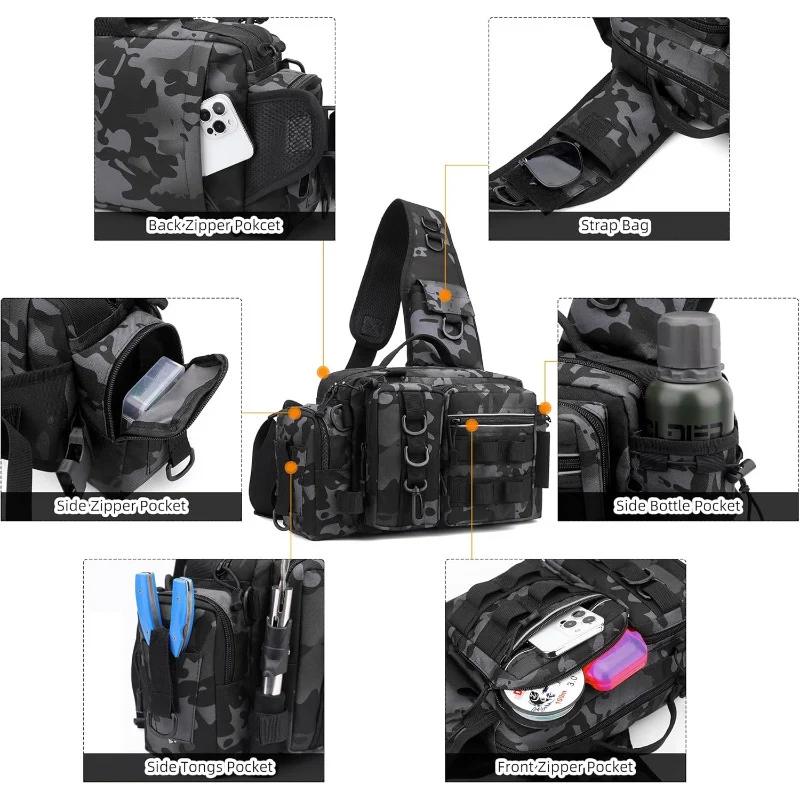 Tactical Fishing Sling Bag Stornfield