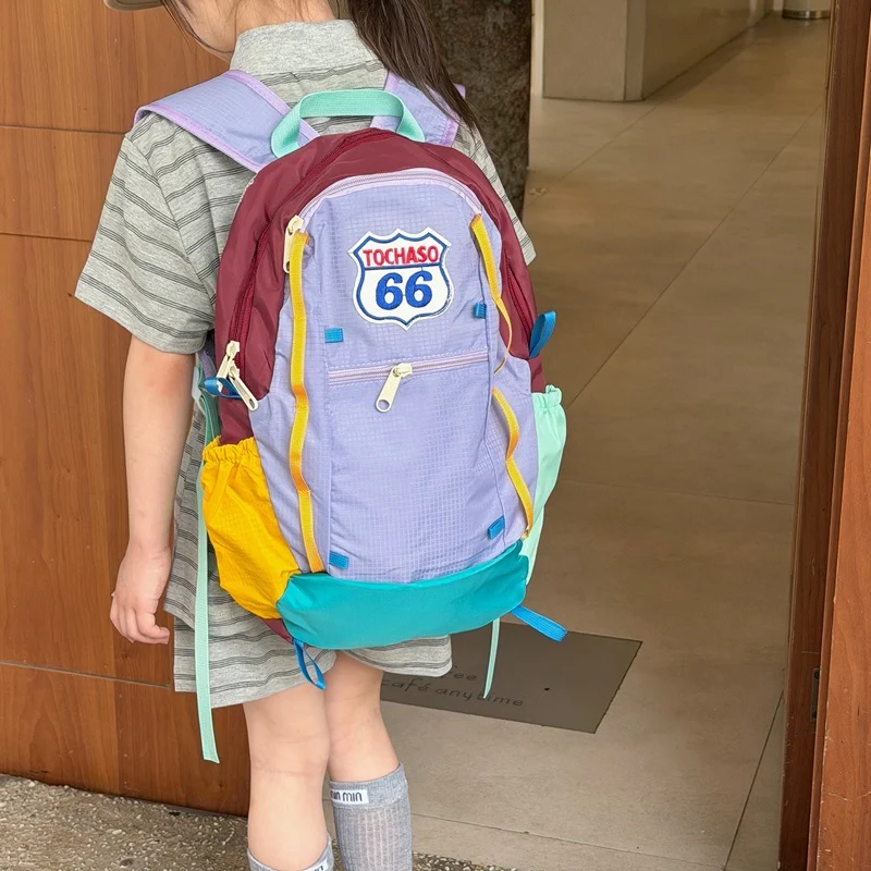 Colorful Patchwork Backpack Stornfield