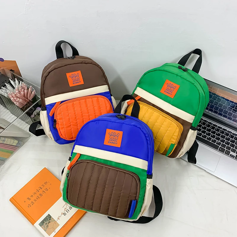 Color-Block Casual Backpack Stornfield