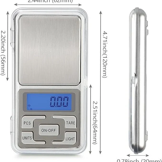 Digitale Taschenwaage