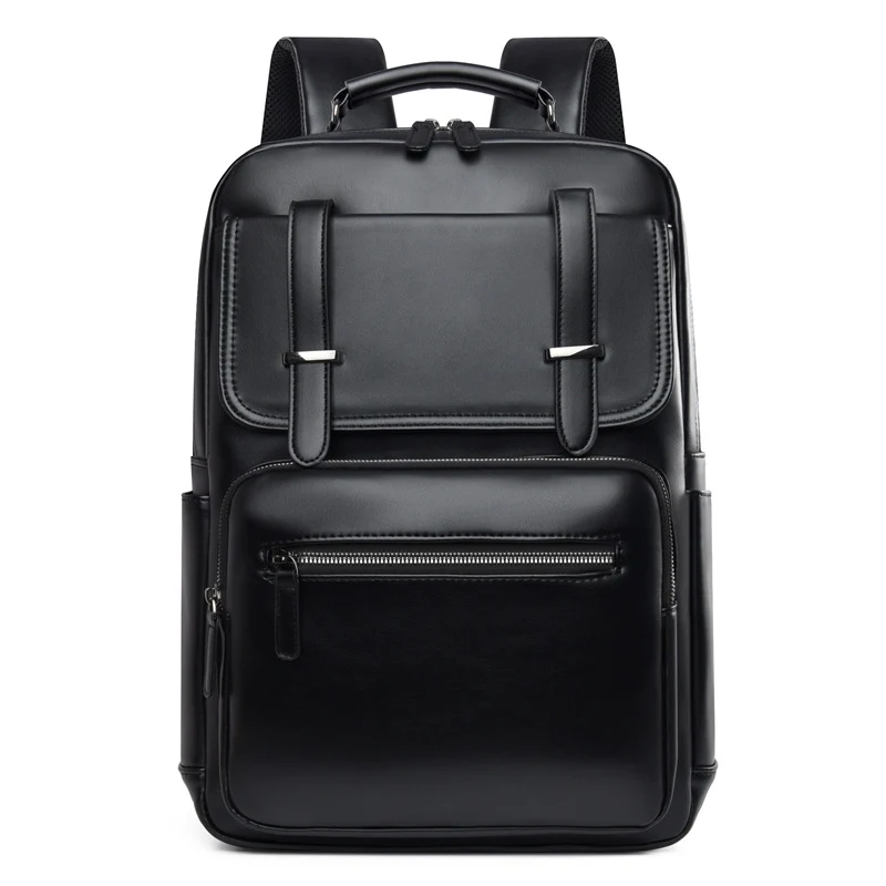 Leder Laptop Rucksack Karnz