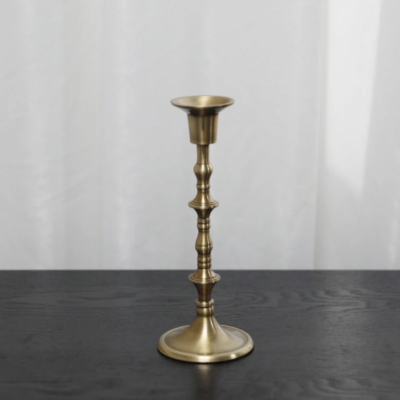 Elegant Brass Candleabra