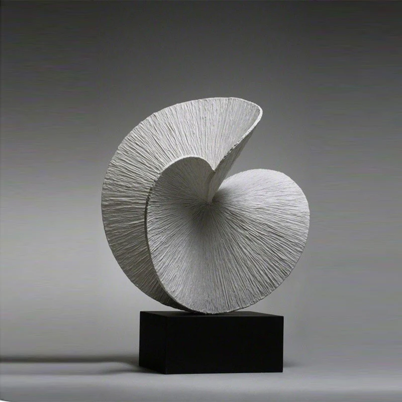 Decorative Modern Leaf Sculpture