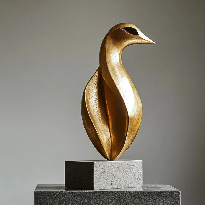 Abstract Decorative Twist Sculpture