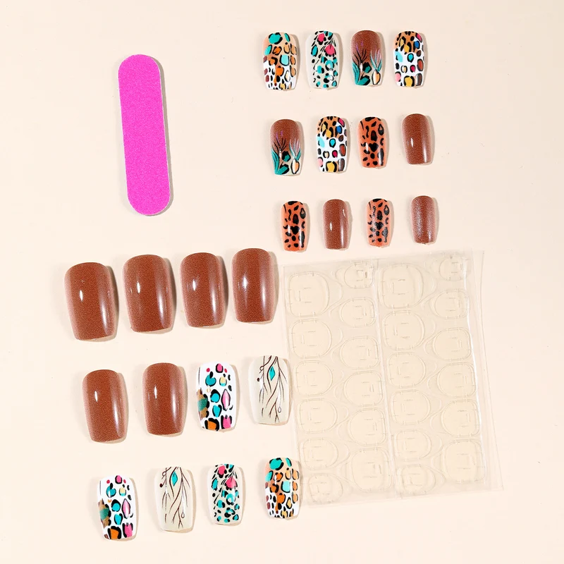 Exotic Animal Print Nail Art Set Stornfield