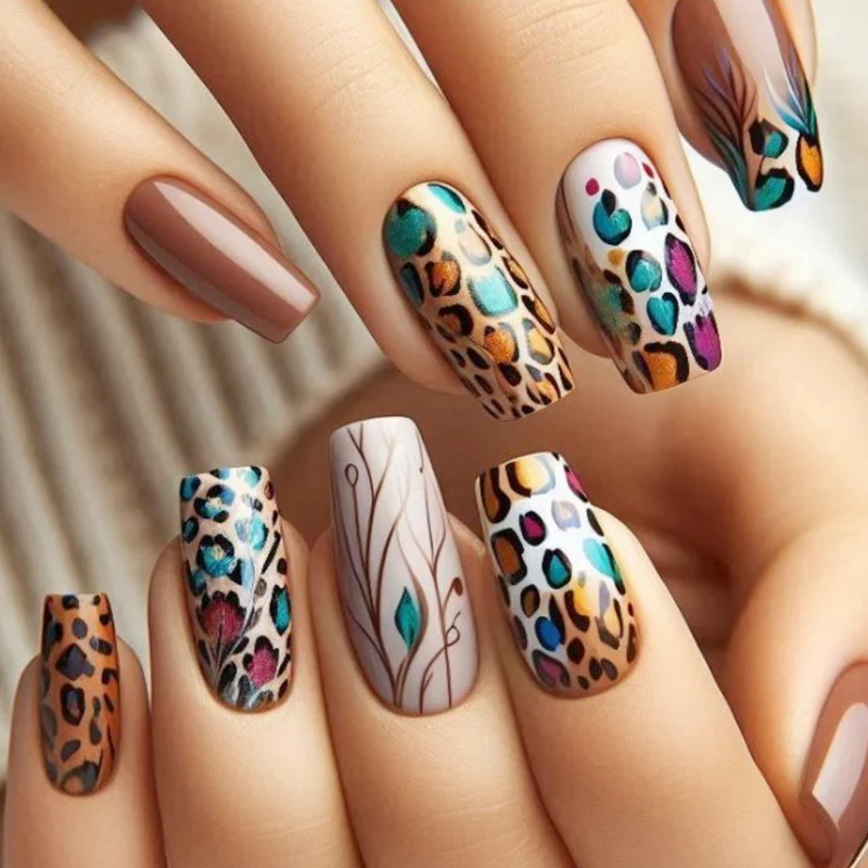 Exotic Animal Print Nail Art Set Stornfield