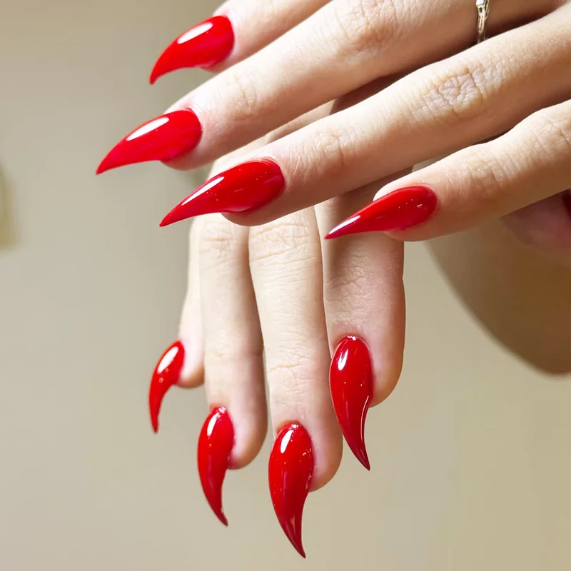 Elegant Stiletto Nail Extensions Stornfield