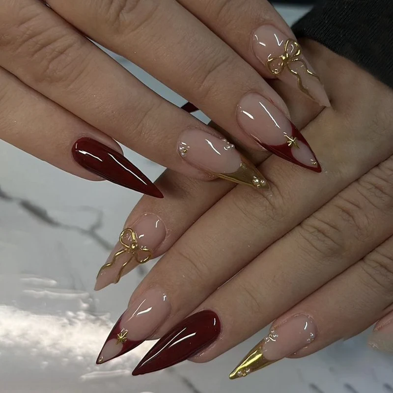 Elegant Stiletto Nail Art Extensions Stornfield 1789713103