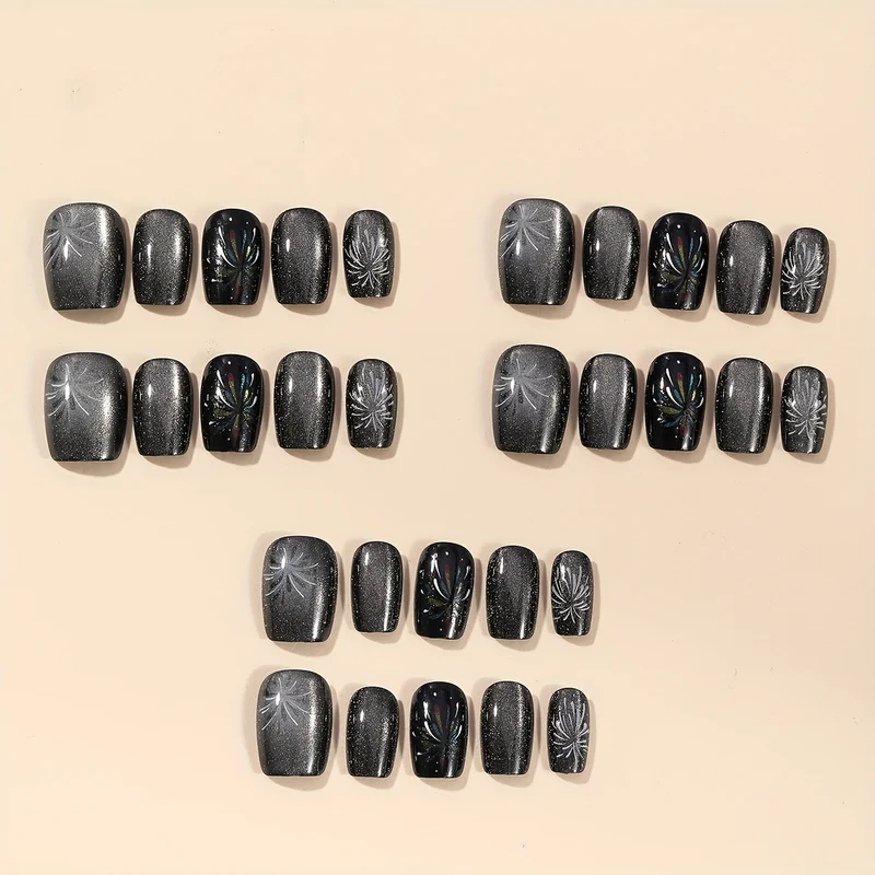 Elegant Sparkling Nail Art Extensions Stornfield