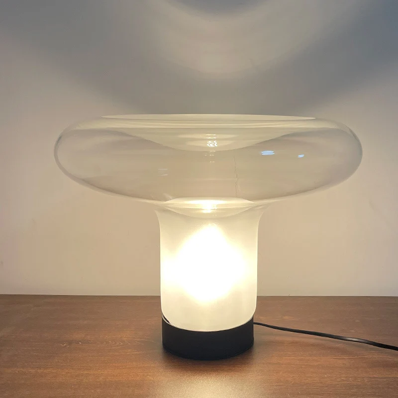 Moderne Künstlerische Glas Tischlampe
