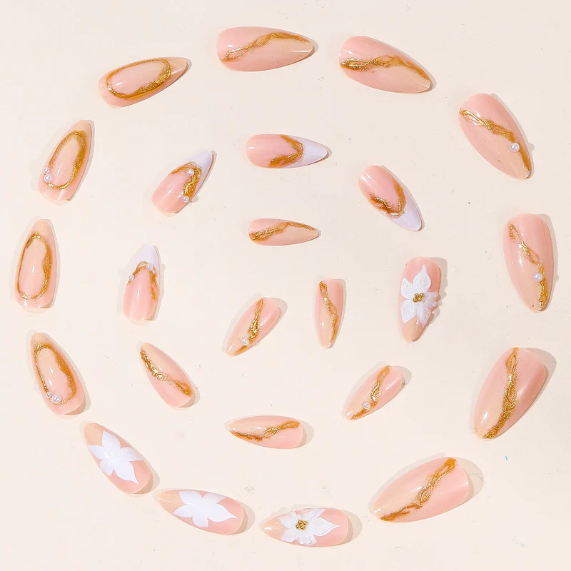 Elegant Floral Nail Art Design Stornfield