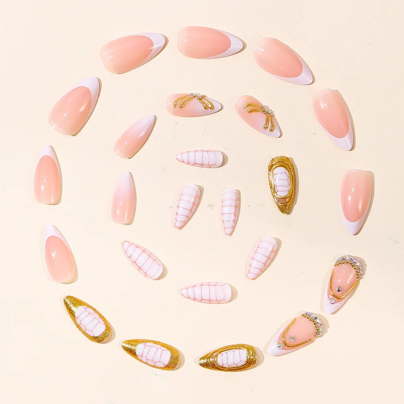 Elegant Decorative Gel Nail Art Set Stornfield