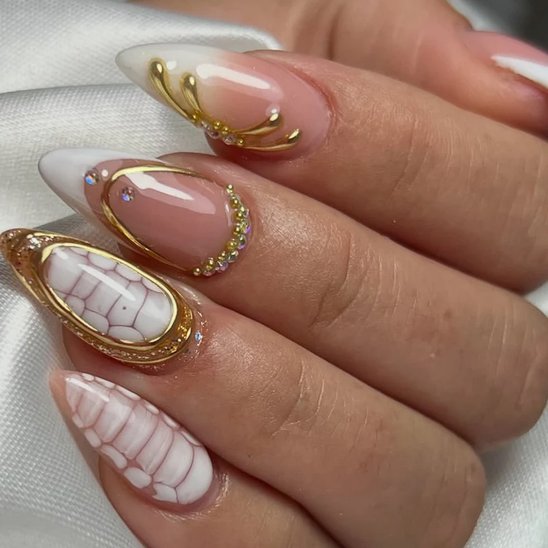 Elegant Decorative Gel Nail Art Set Stornfield