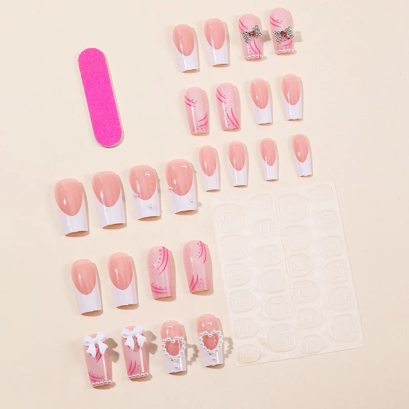 Elegant Decorative 3D Nail Extensions Stornfield