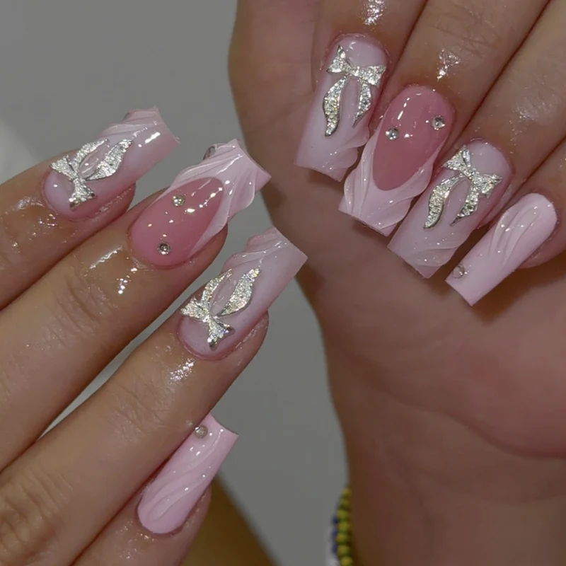 Elegant Decorative 3D Nail Art Extensions Stornfield