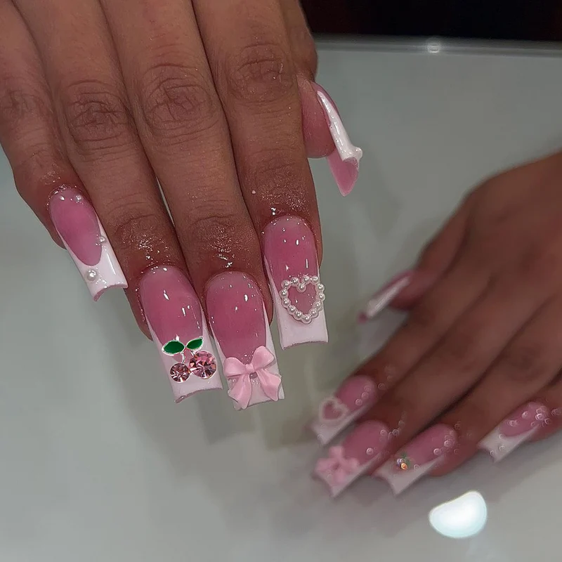 Elegant Acrylic Nail Art Set Stornfield