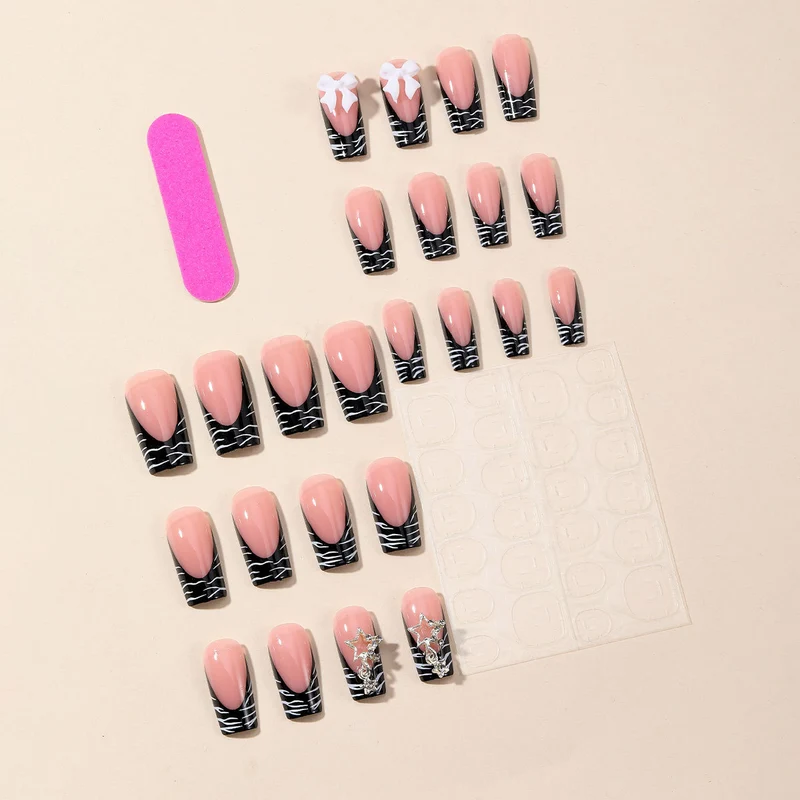 Elegant 3D Nail Art Extensions with Floral Accents Stornfield