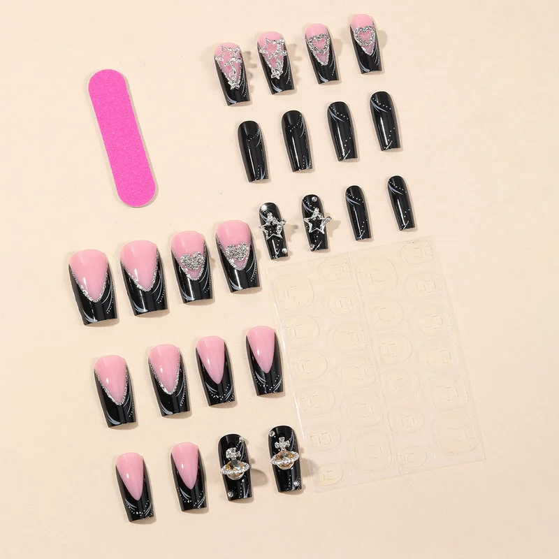 Elegant 3D Nail Art Extensions Stornfield