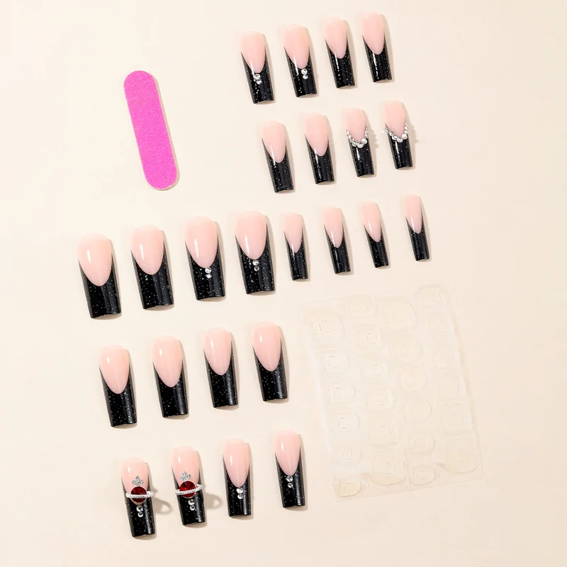 Elegant 3D Acrylic Nail Art Set Stornfield
