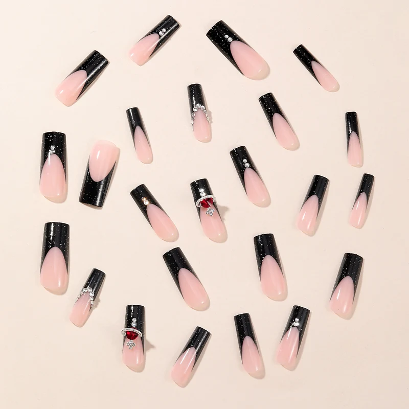 Elegant 3D Acrylic Nail Art Set Stornfield