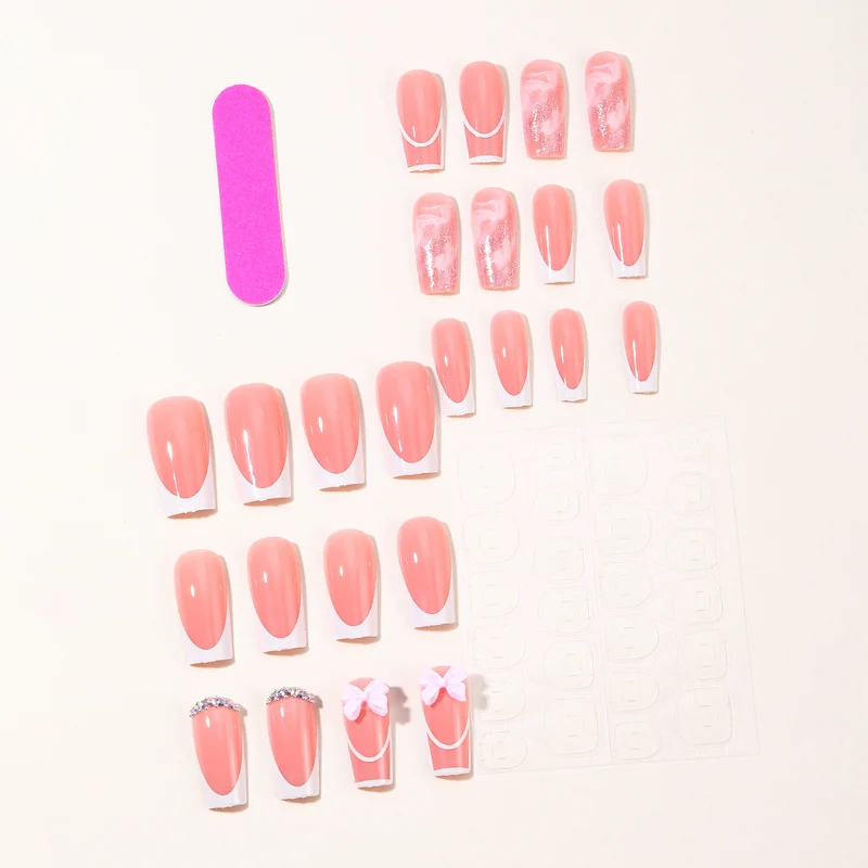 Elegant 3D Acrylic Nail Art Extensions Stornfield