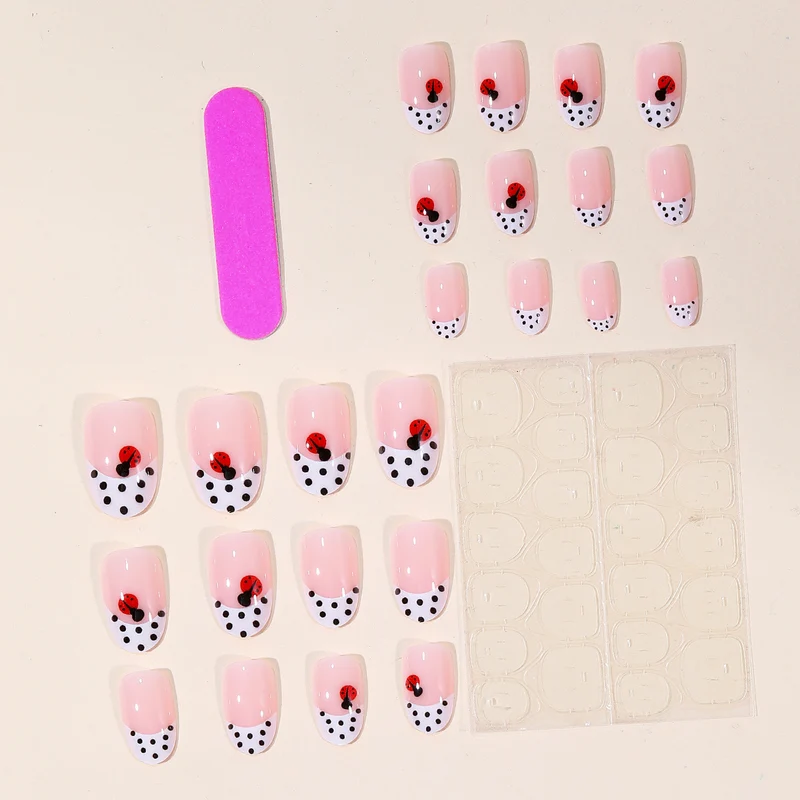 Designer French Tip Nail Art Stornfield