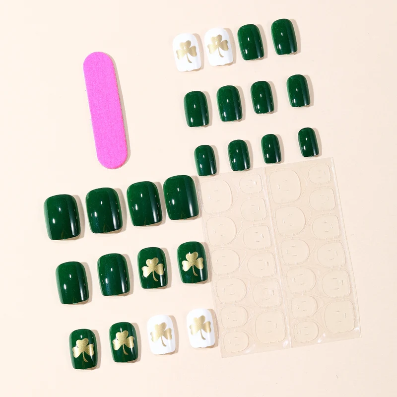 Decorative Shamrock Nail Art Set Stornfield