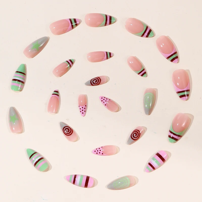 Artistic Gel Nail Art Extensions Stornfield